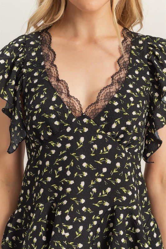 Lace & Petal Blouse