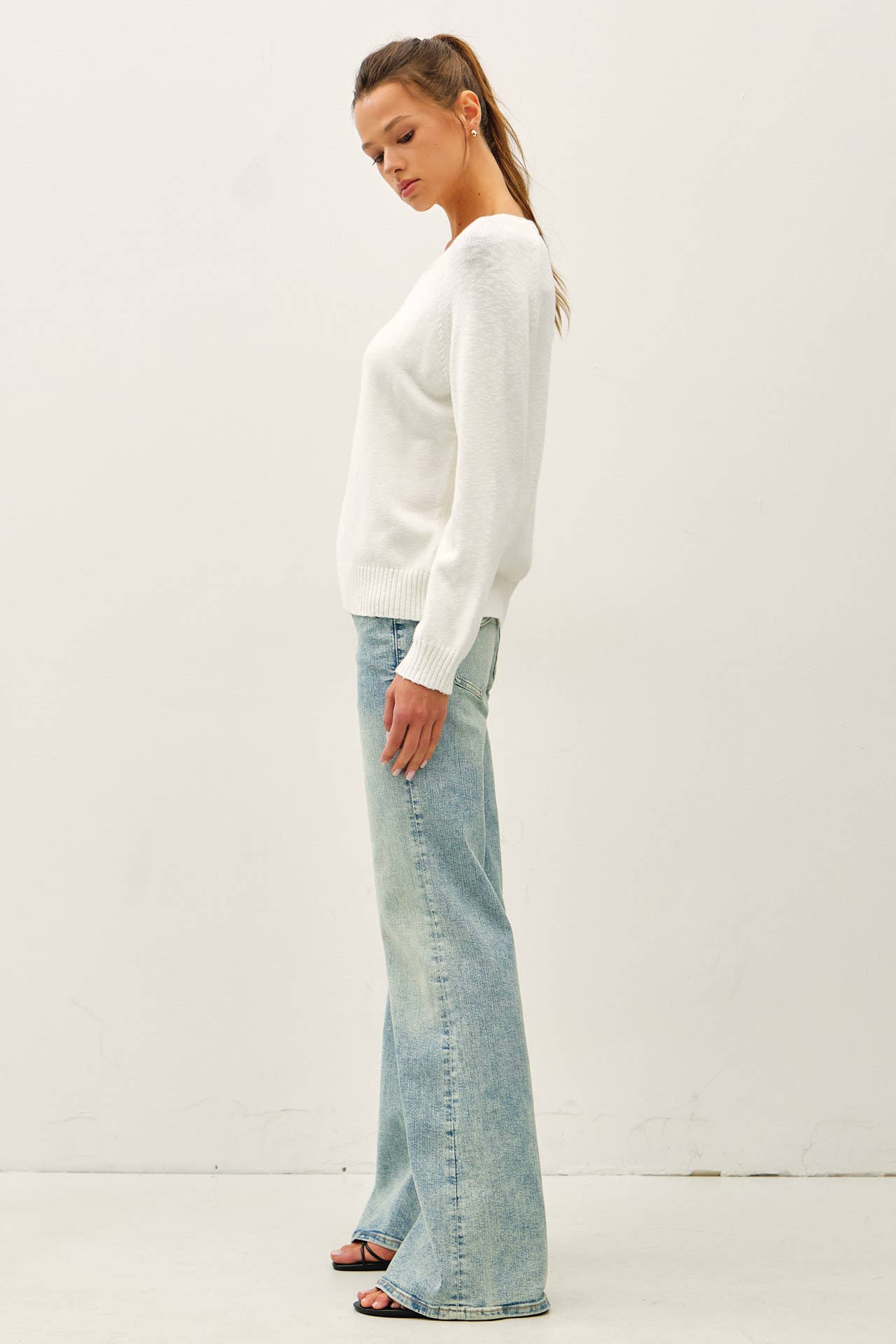 Aggie Slubbed Sweater