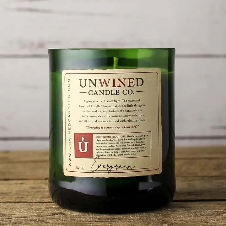 Unwined  Signature Series Wine Bottle Candle