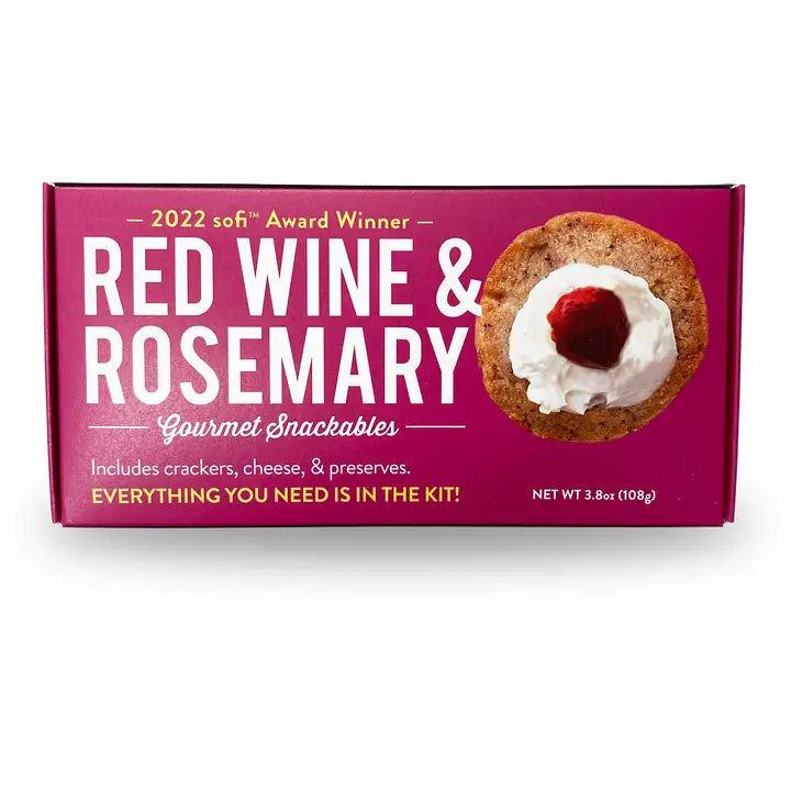 Snackables Red Wine & Rosemary & White Wine & Basil