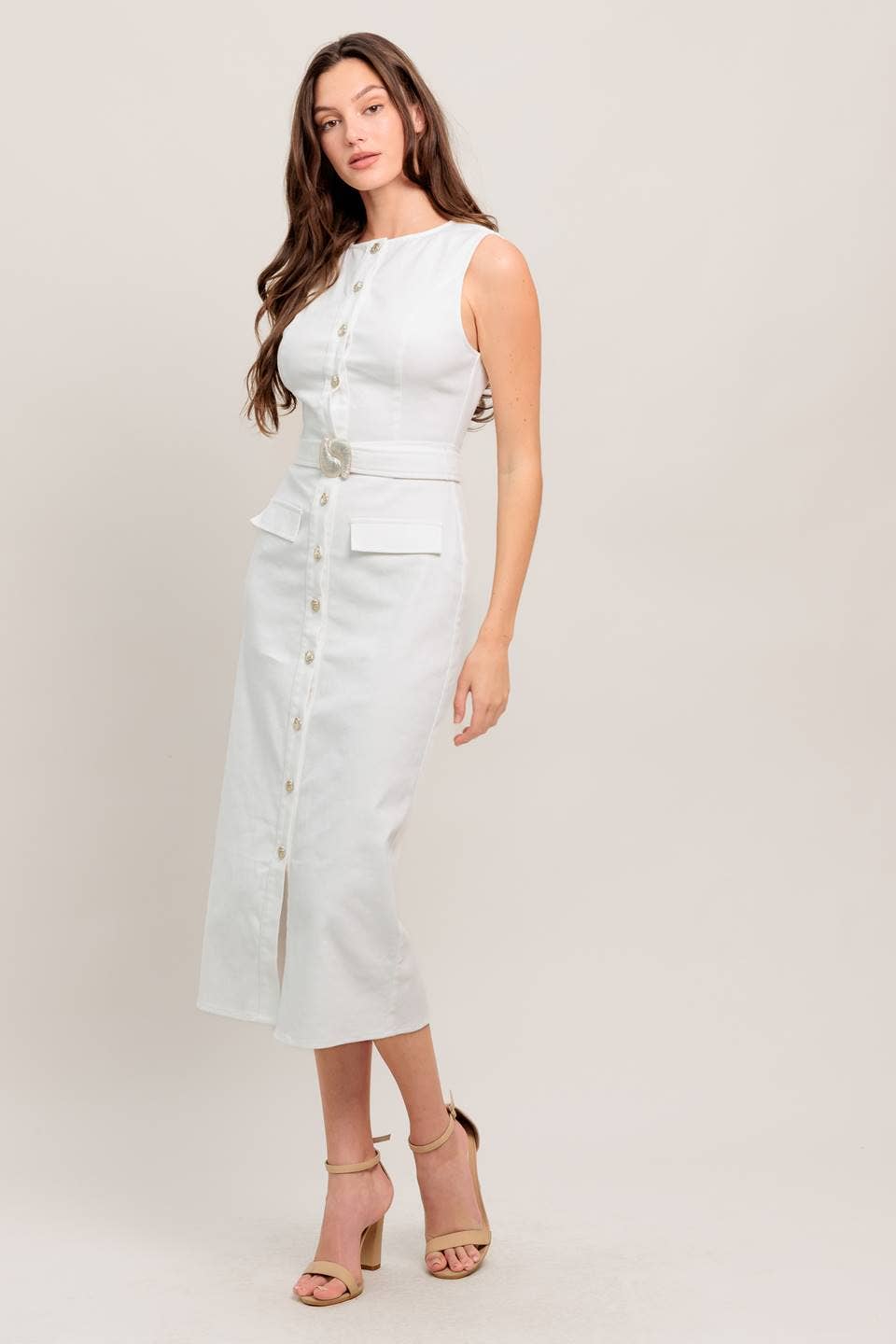 Refined Midi Dress