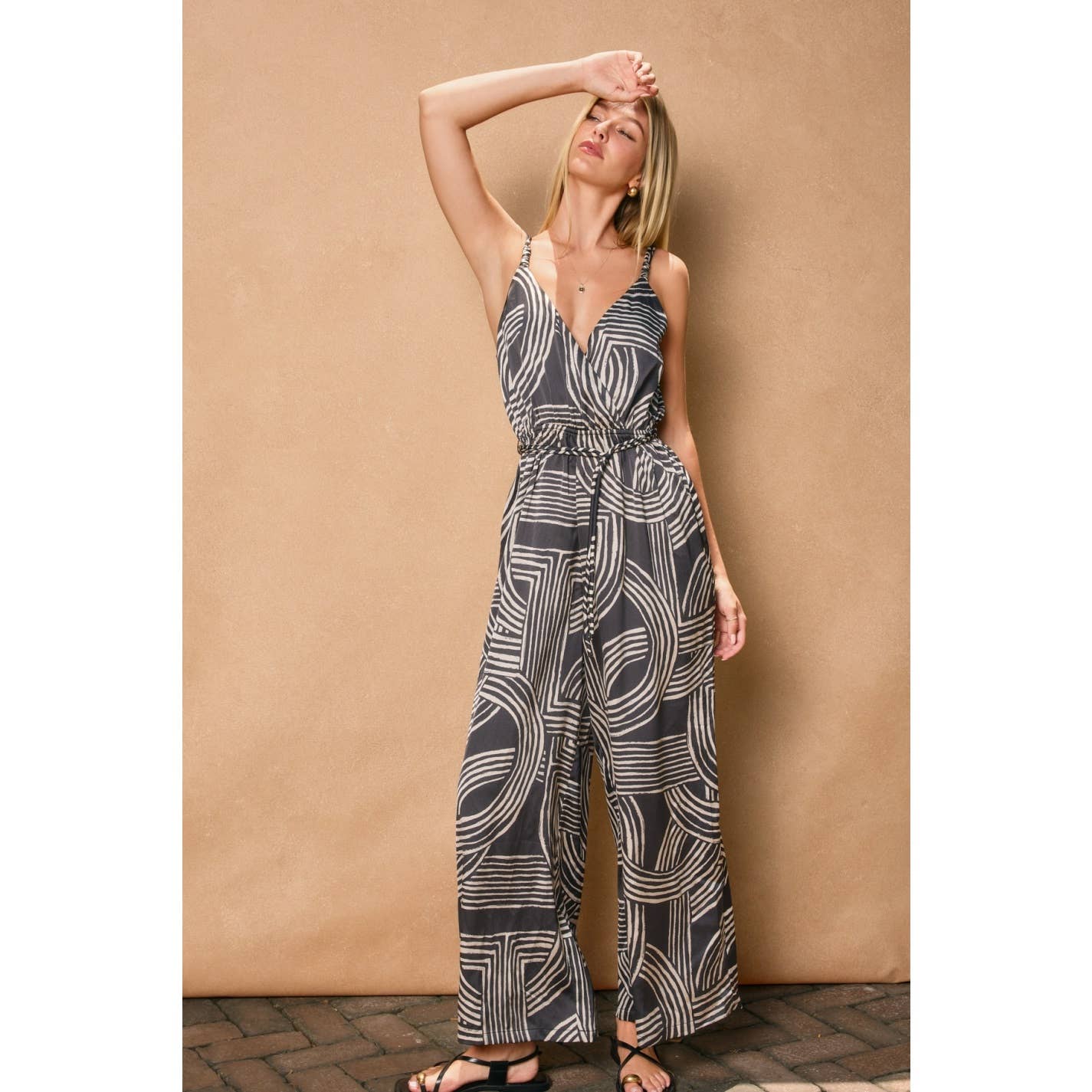 Monochrome MotionJumpsuit