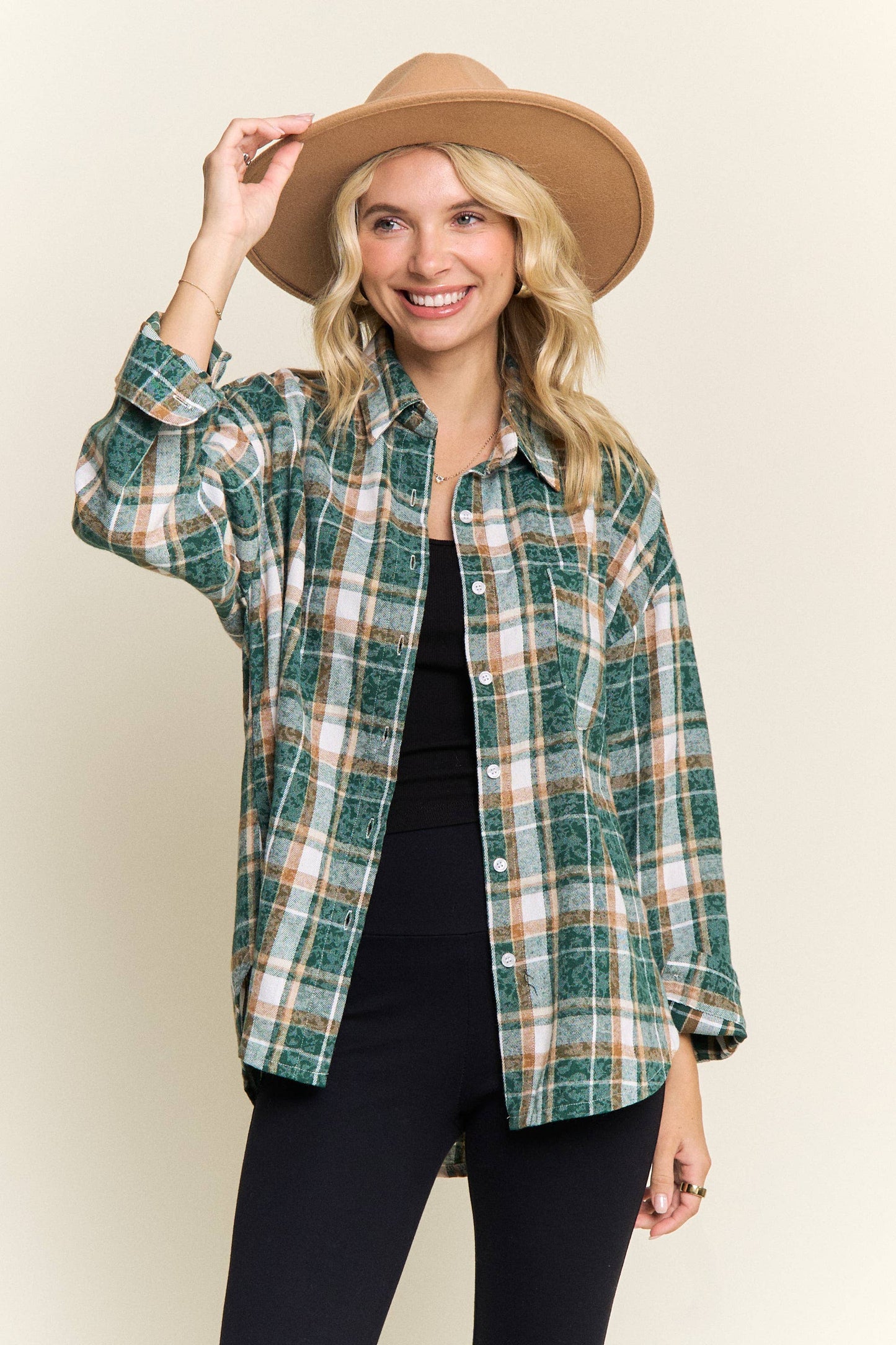 BURNOUT PLAID
