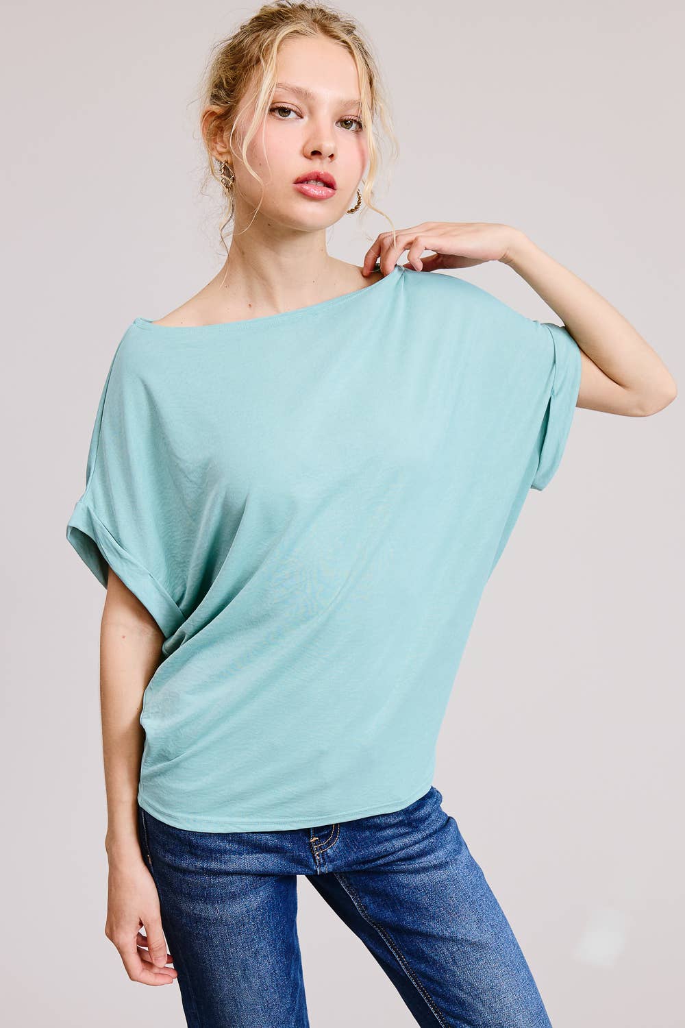 Kati Relaxed Dolman Sleeve Top