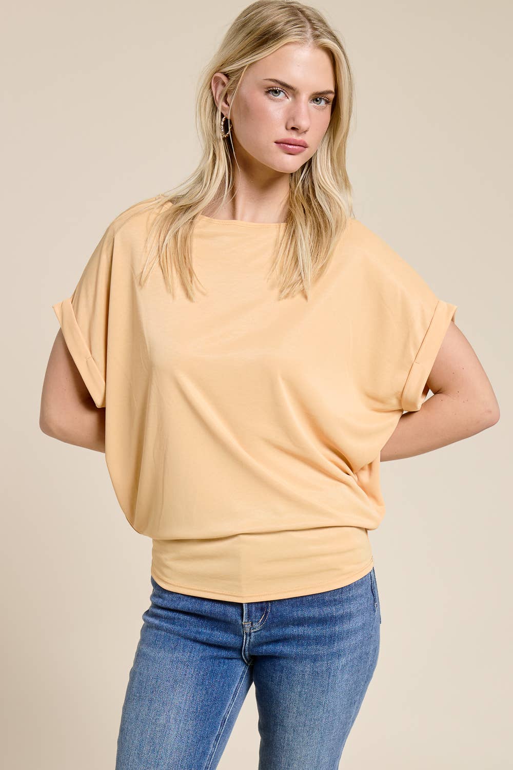 Kati Relaxed Dolman Sleeve Top