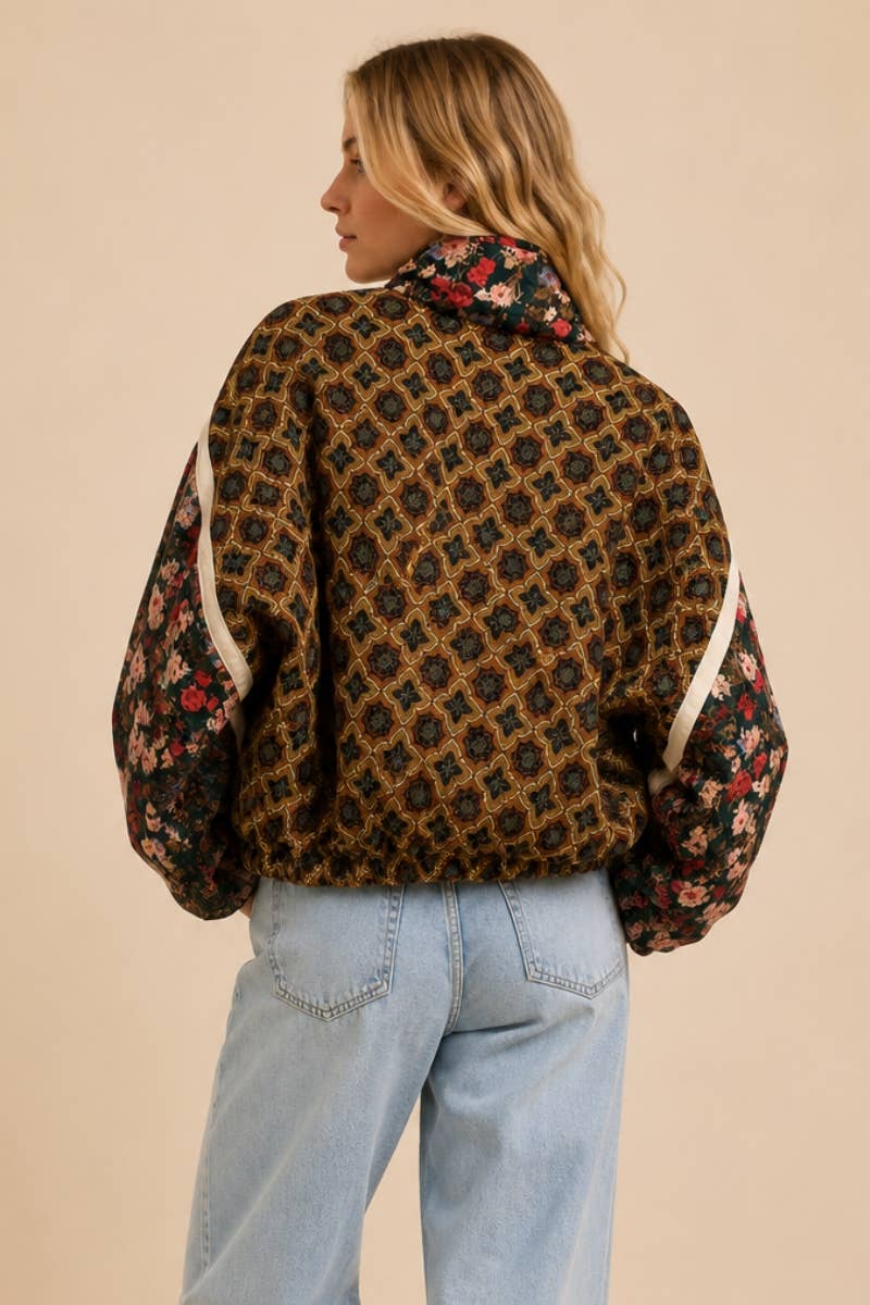 Pattern Play Bomber