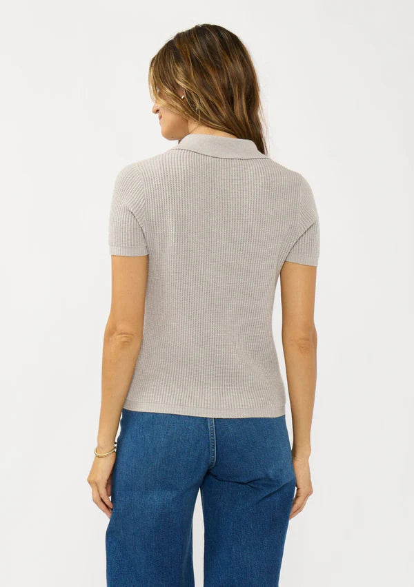 Waffle Knit Polo