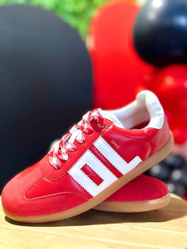 Trackstar Red Sneaker