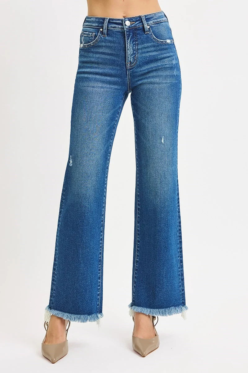 Tess MR Ankle Straight Jean