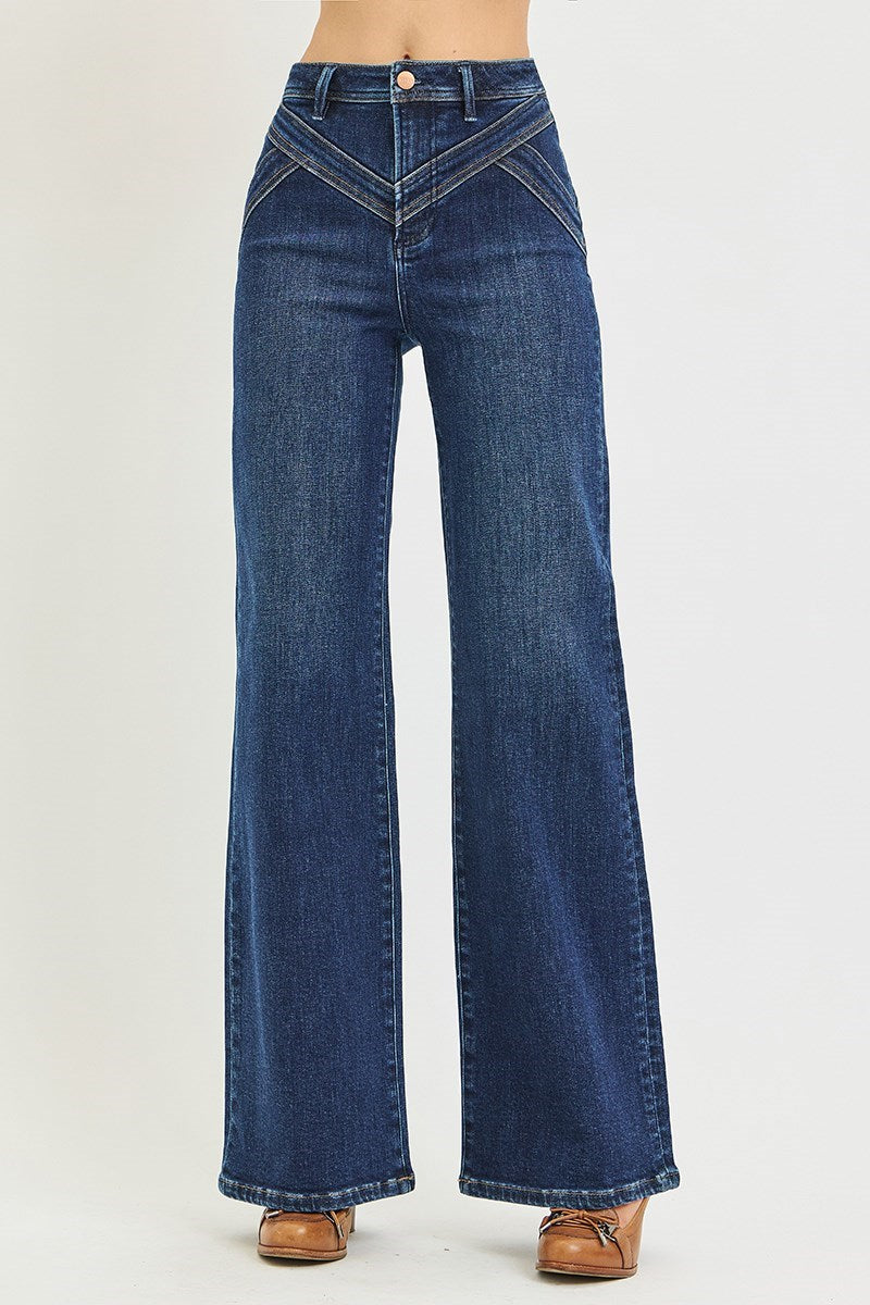 Presley HR Wide Leg Jeans