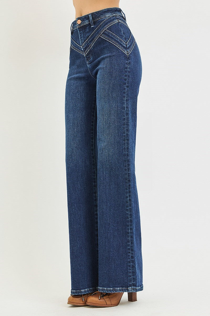 Presley HR Wide Leg Jeans