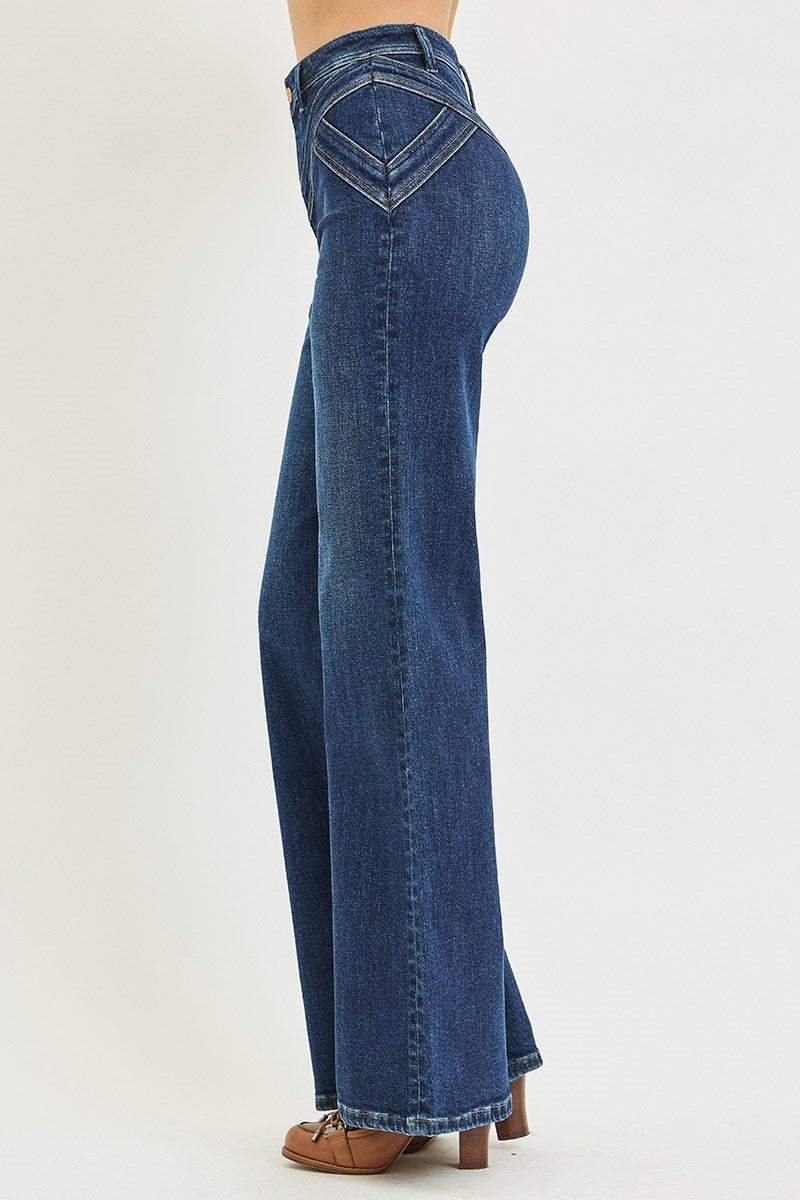 Presley HR Wide Leg Jeans