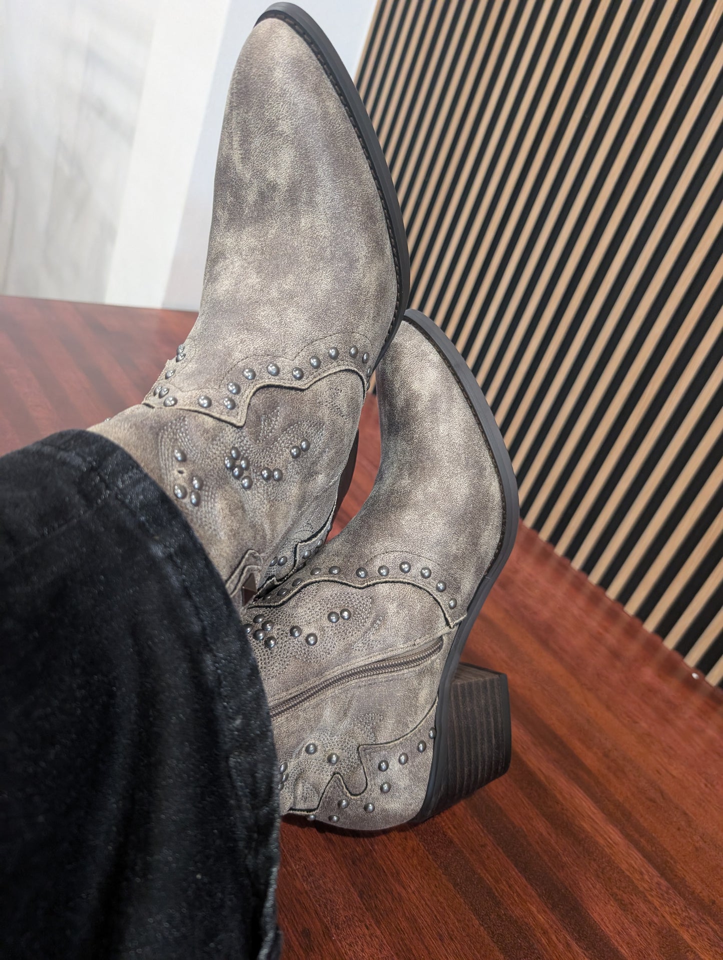 Bonnie Studded Western Boot