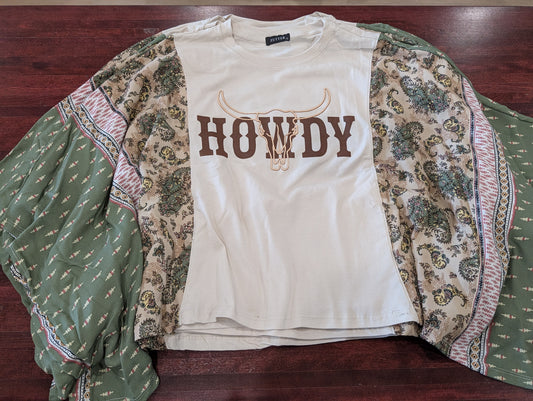 Howdy Poncho Tee