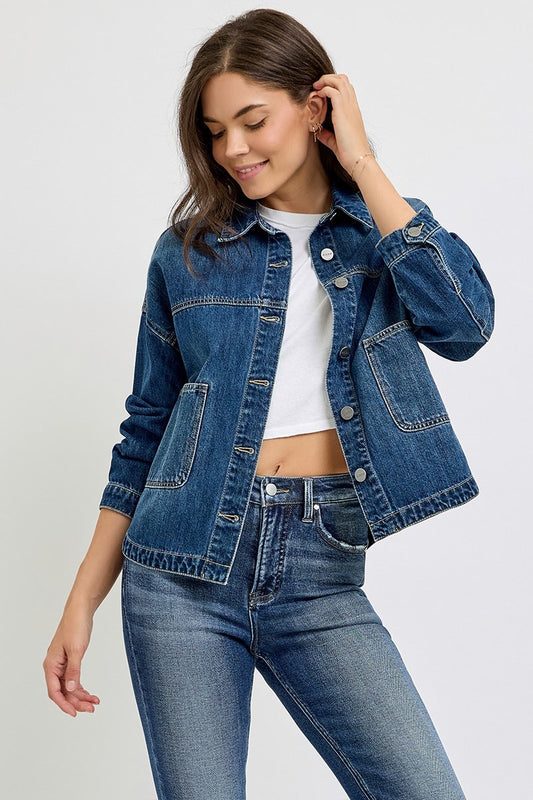 Relaxed Fit Denim Jacket