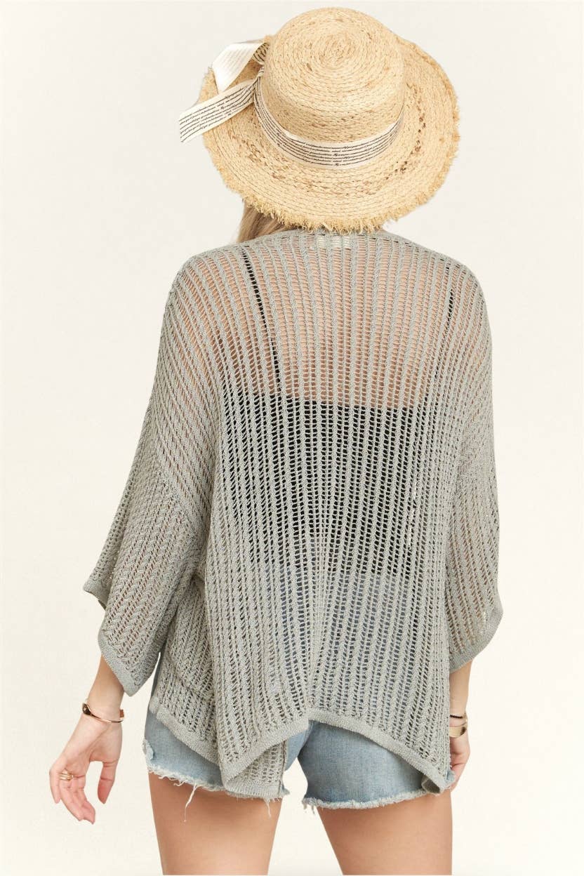 Fishnet Cardigan