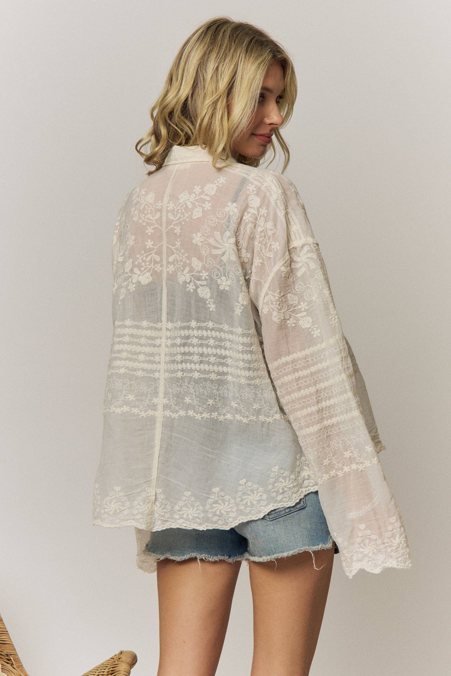Felicity Sheer Blouse