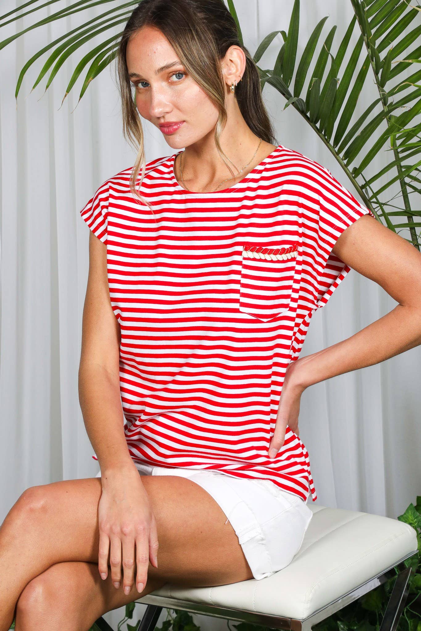 Braided Tee