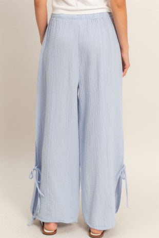 Gauze Tied Joggers