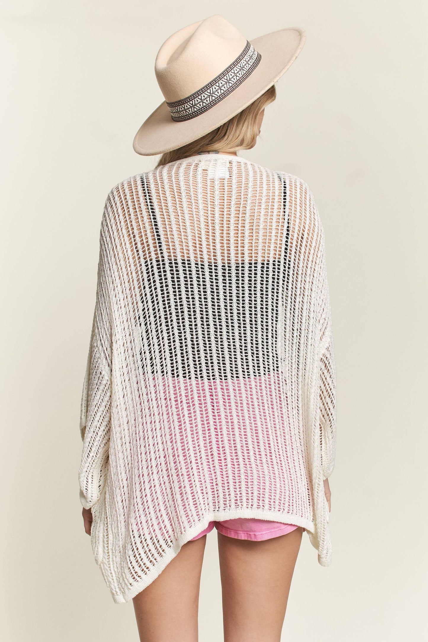 Fishnet Cardigan