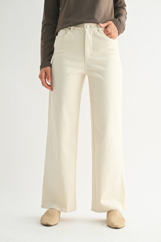 Collins Ivory Wide Leg