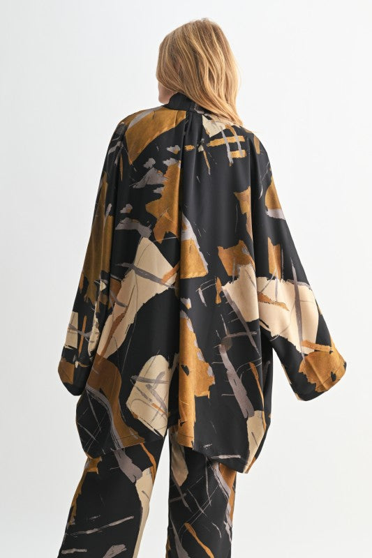 Ink in Motion Kimono