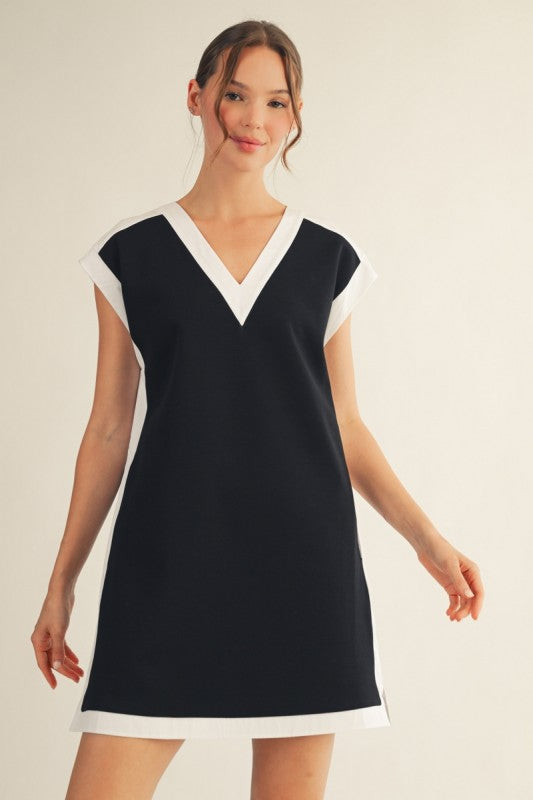 Nova Contrast Dress