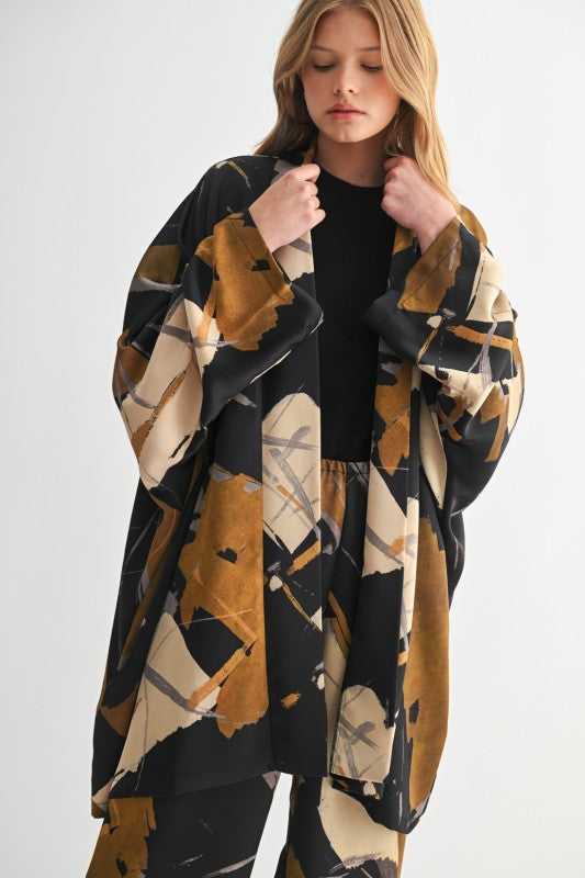 Ink in Motion Kimono