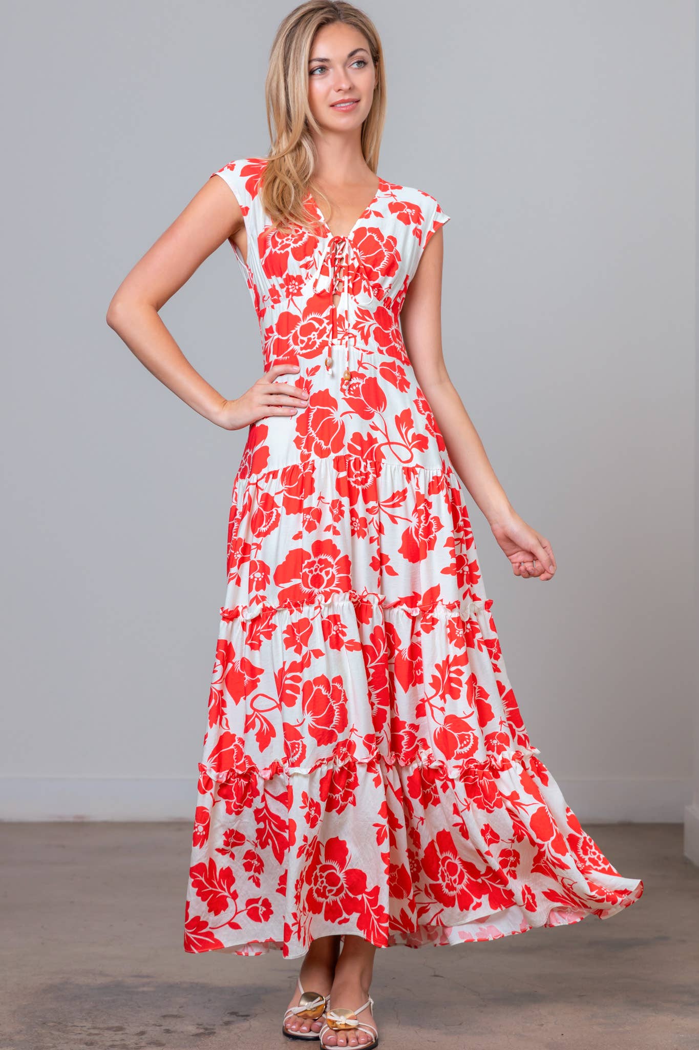Cheery Poppies Maxi