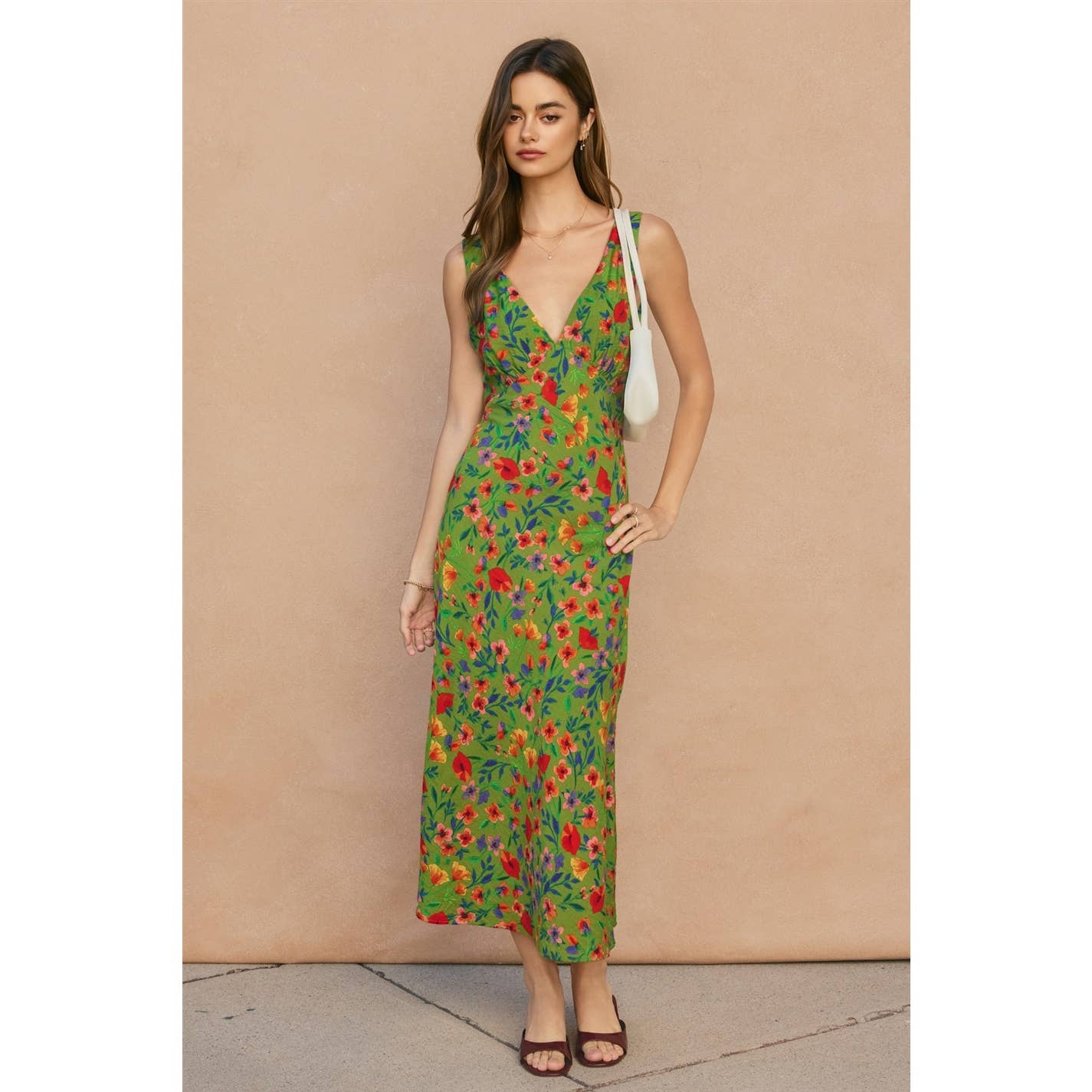 Floral Rush Midi Dress