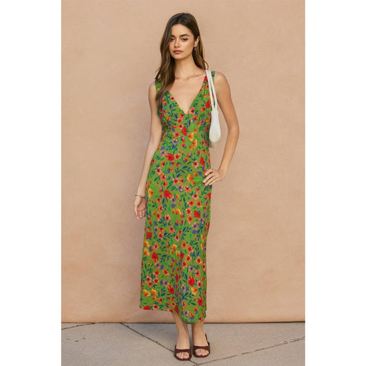 Floral Rush Midi Dress