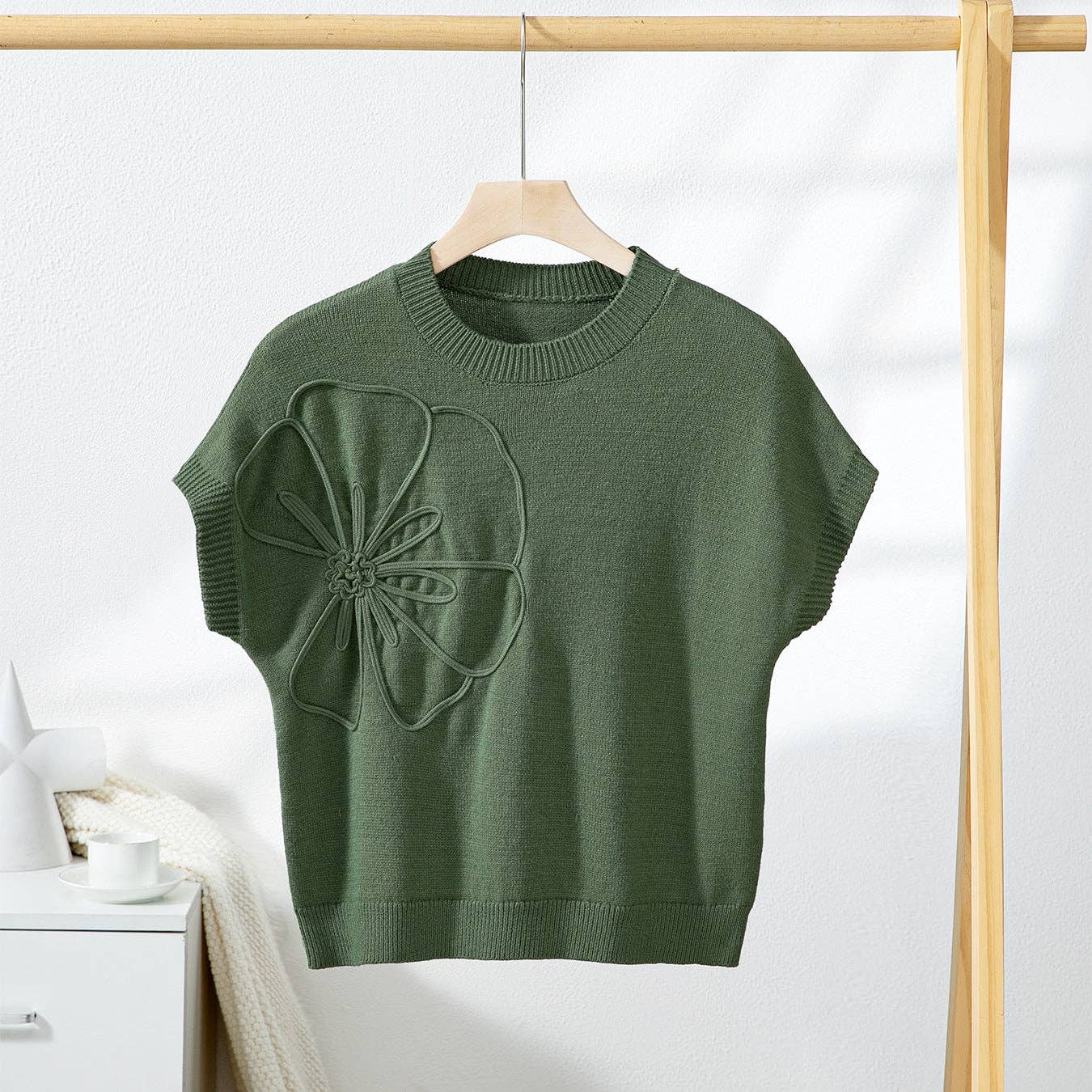 Verde Flora Sweater