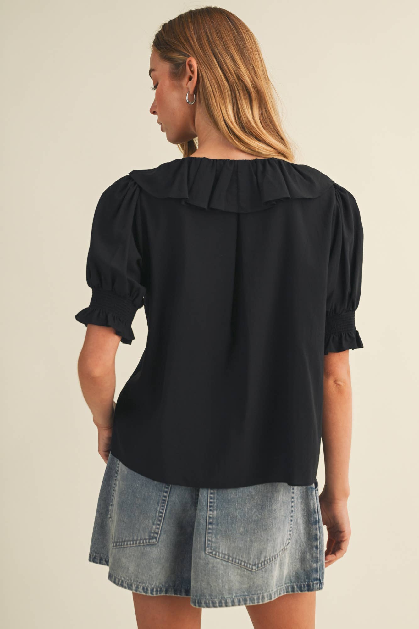 Pintucked Poplin