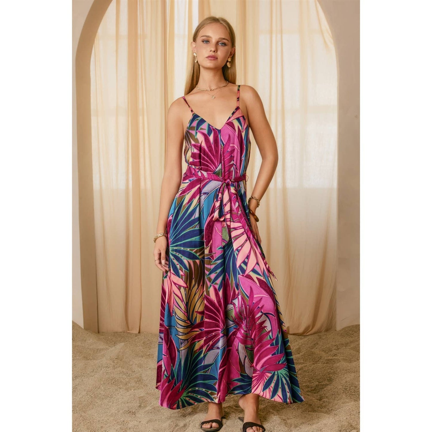 Finesse Extra Flared Maxi Dress