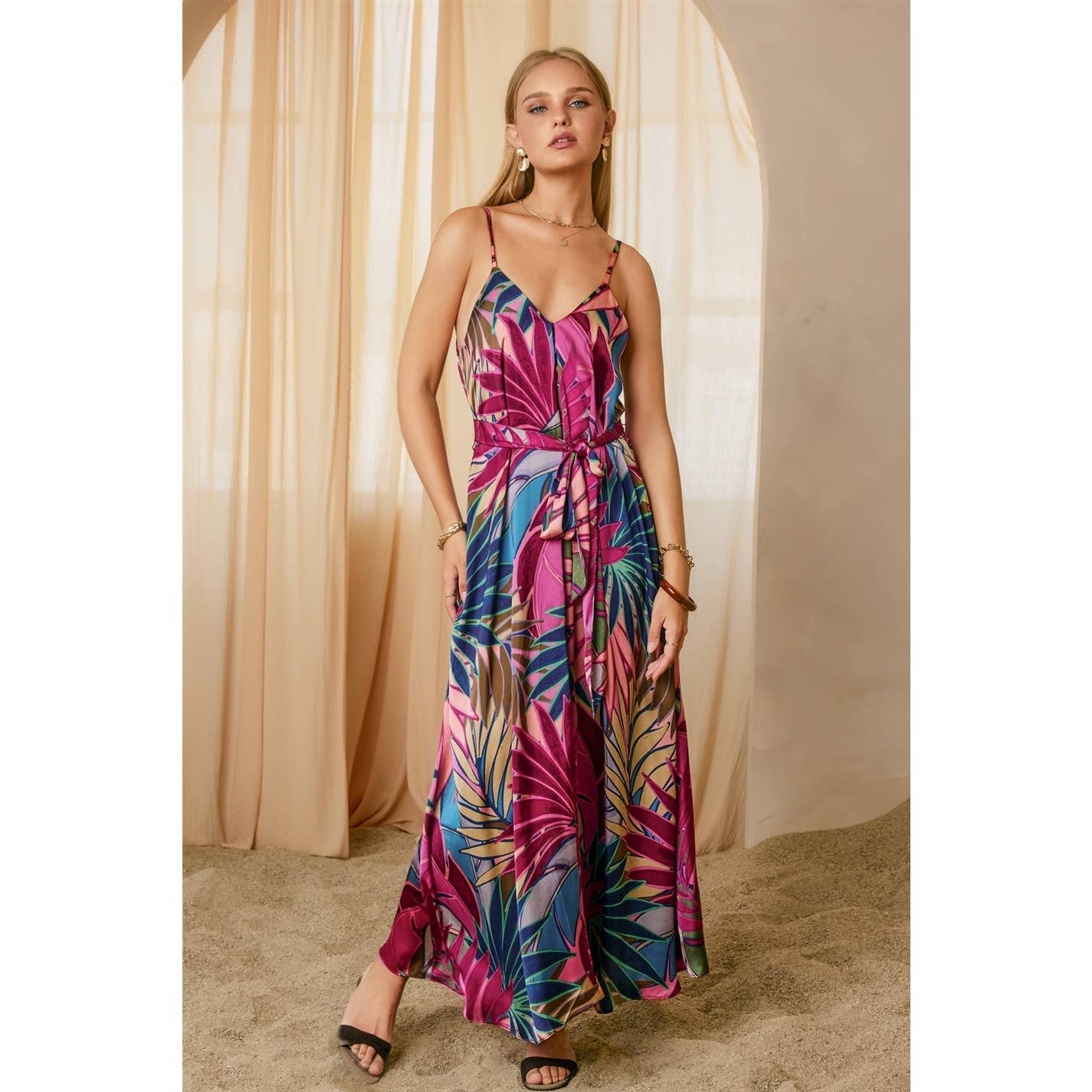 Finesse Extra Flared Maxi Dress