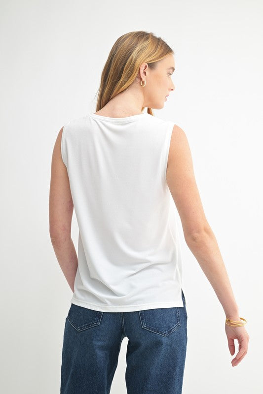 Mimi Wide Shoulder Tank