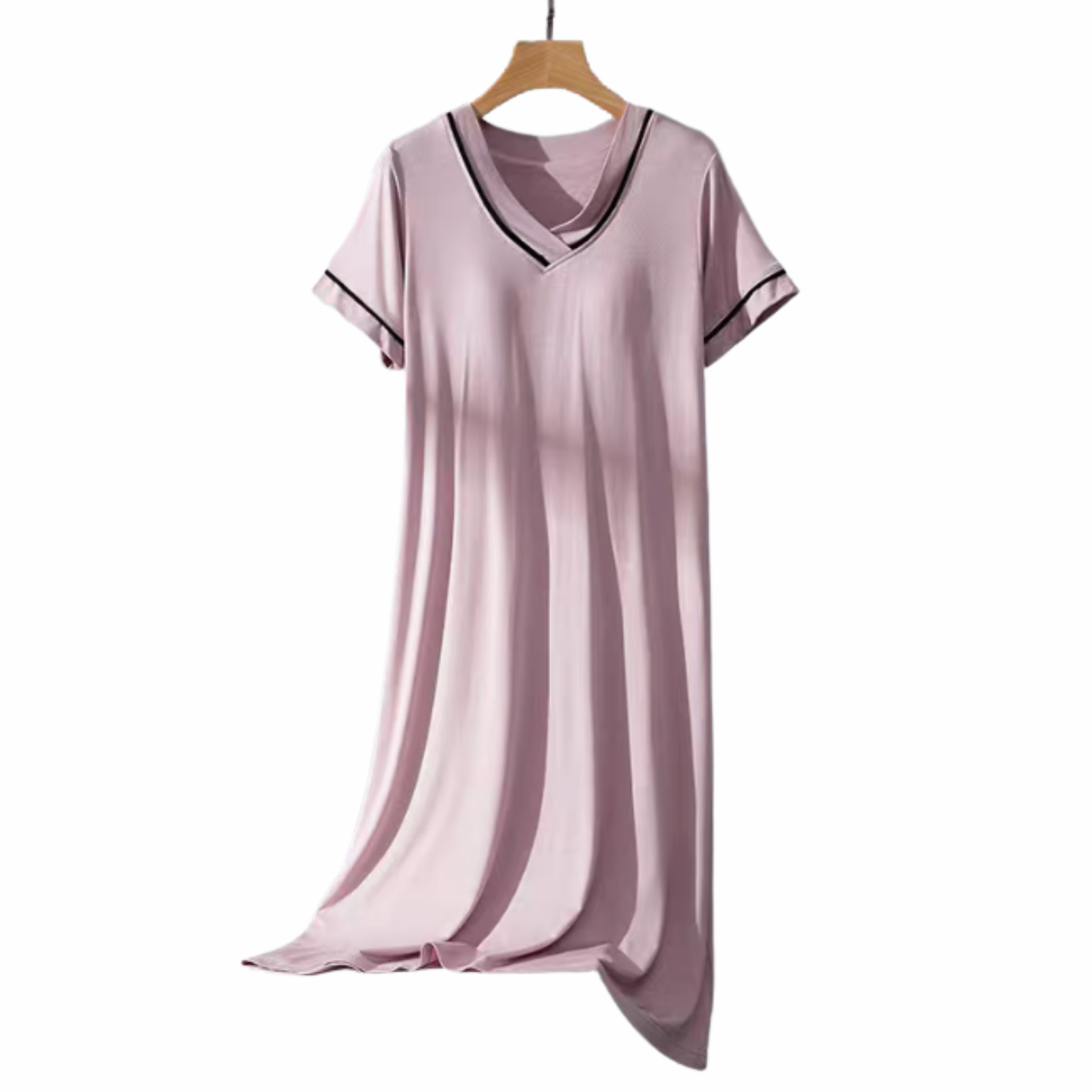 Built-in Bra Modal Pajama Dress