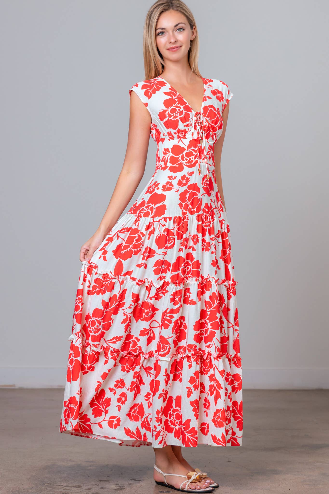 Cheery Poppies Maxi
