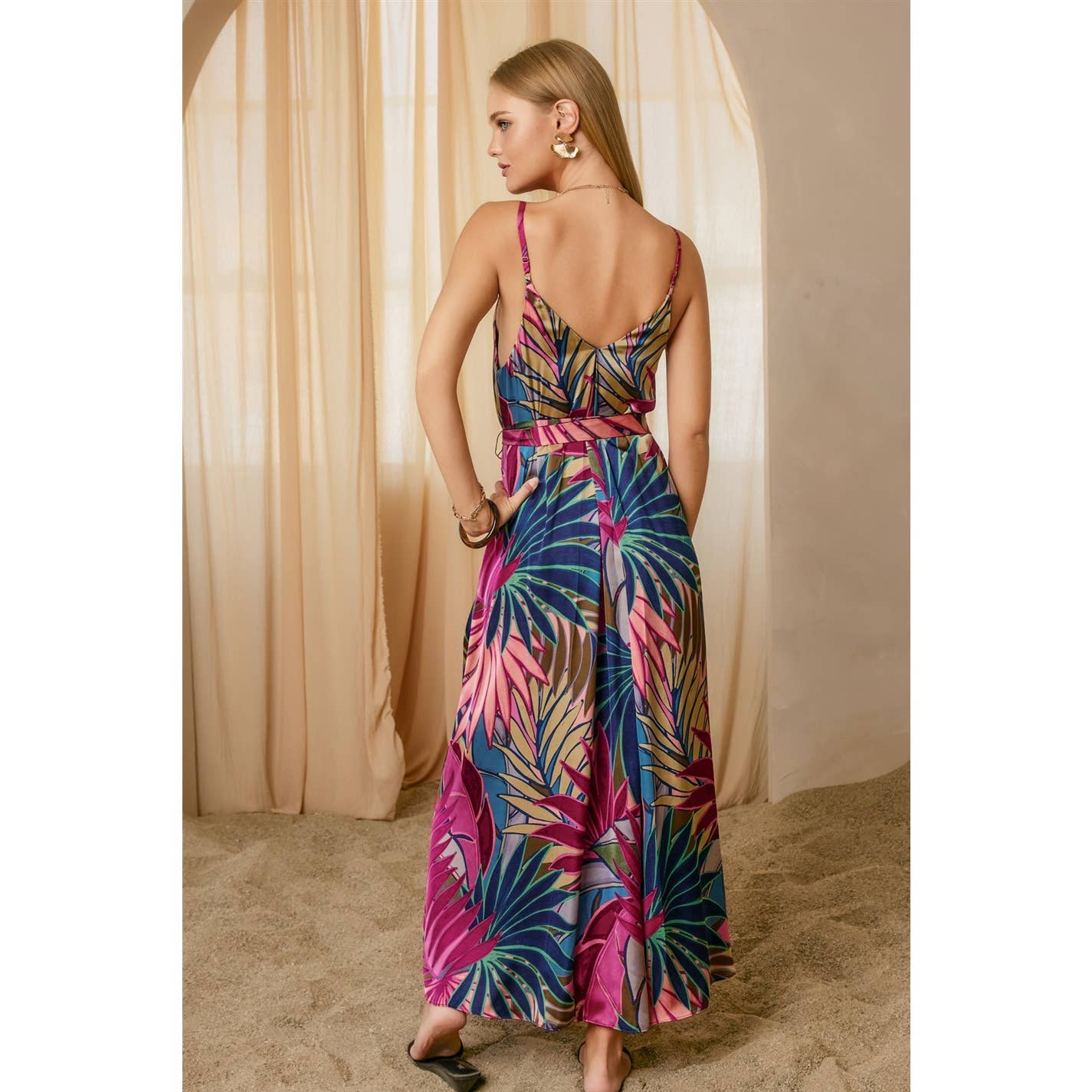 Finesse Extra Flared Maxi Dress