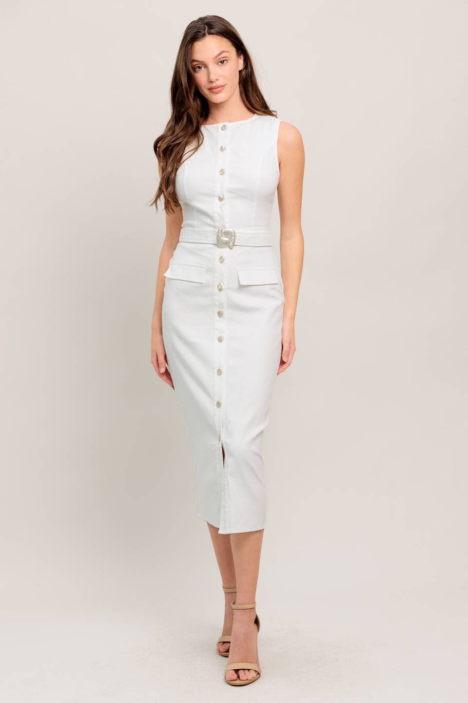 Refined Midi Dress