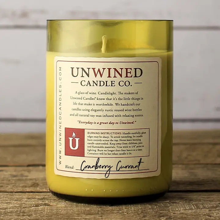 Unwined  Signature Series Wine Bottle Candle