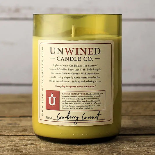 Unwined  Signature Series Wine Bottle Candle