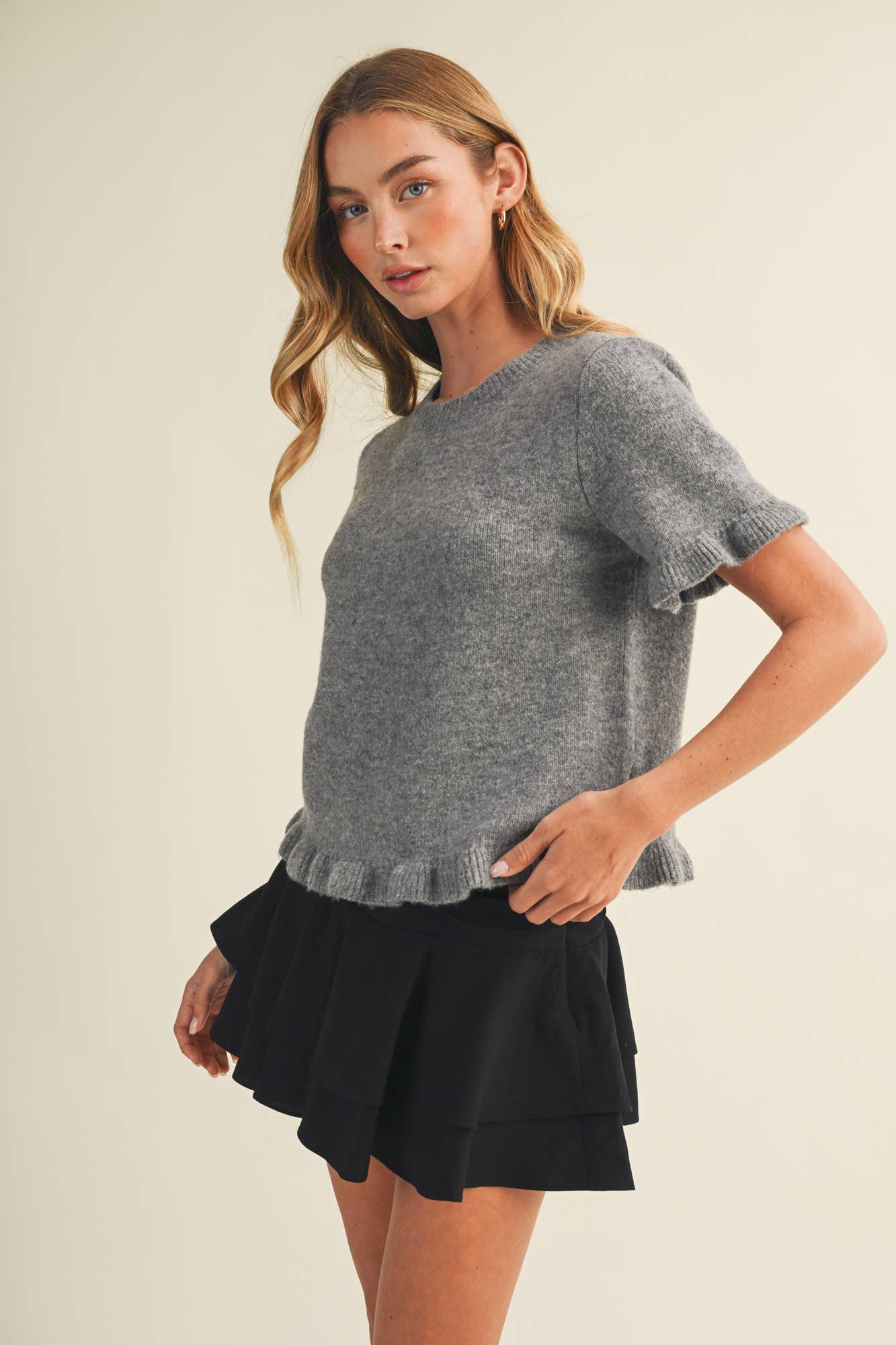 Flounce Sweater