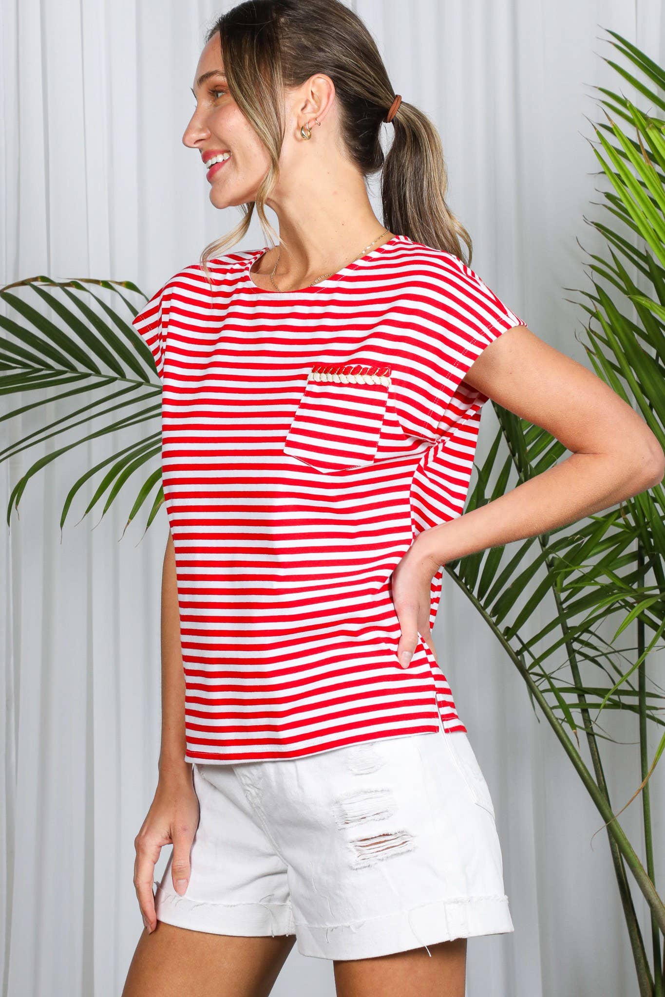 Braided Tee