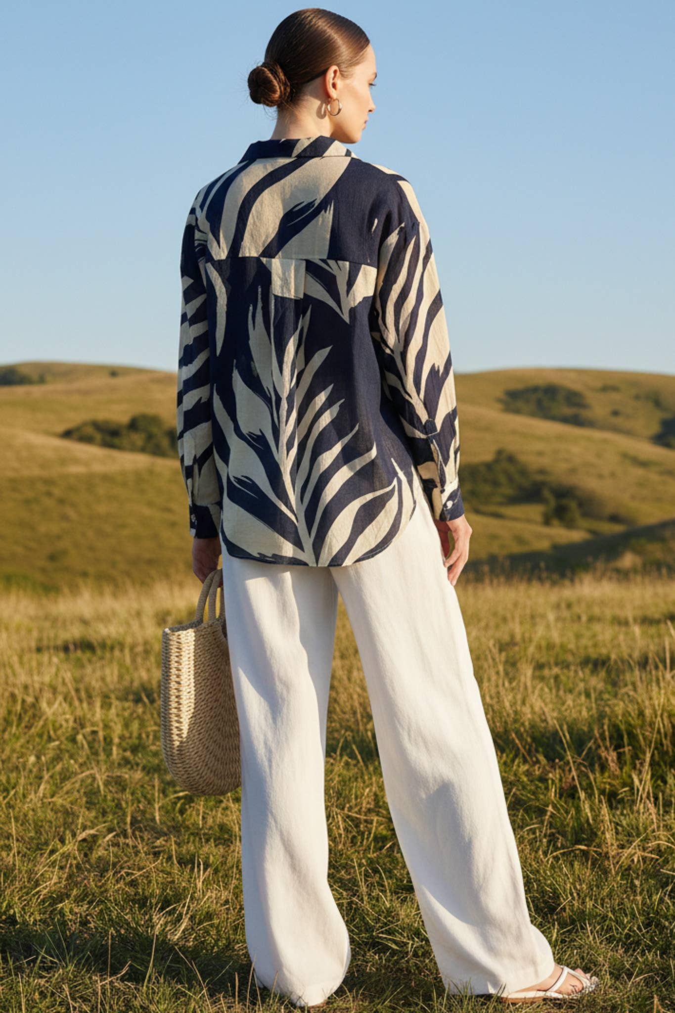 The Midnight Escape Button Down