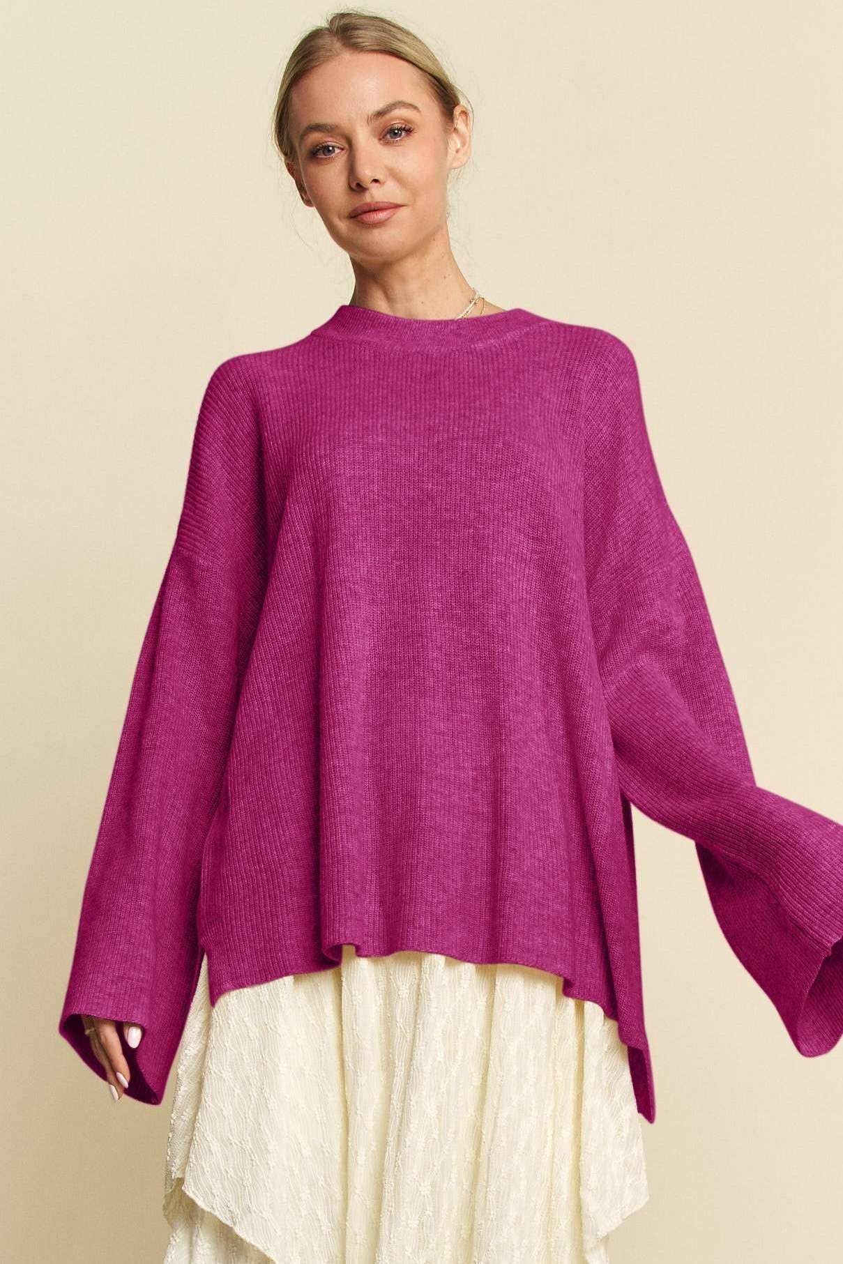 Devin Drop Shoulder Sweater