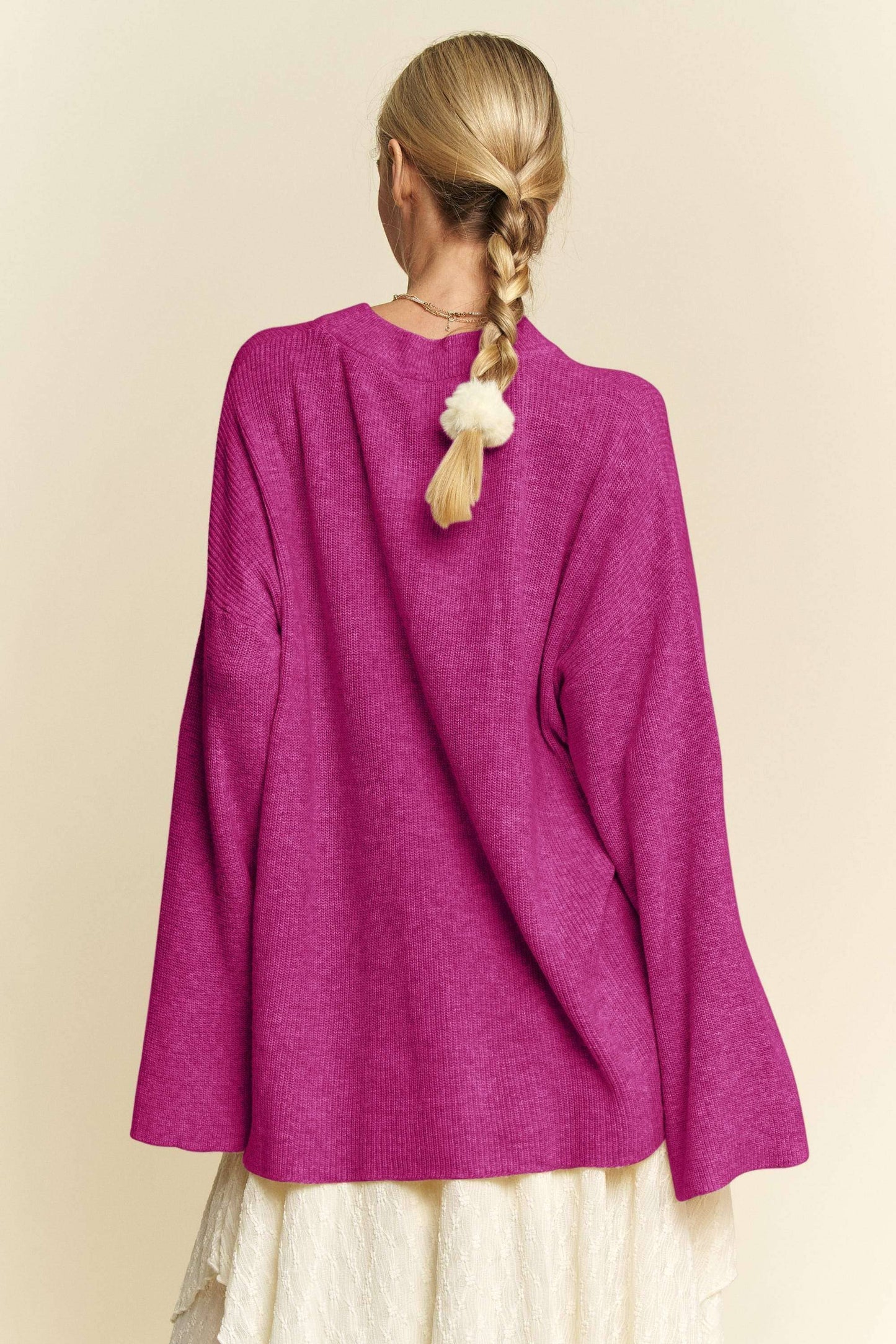 Devin Drop Shoulder Sweater