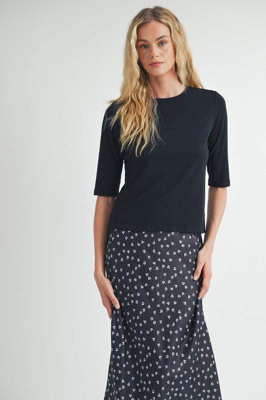 Mimi 3/4 Sleeve Tee
