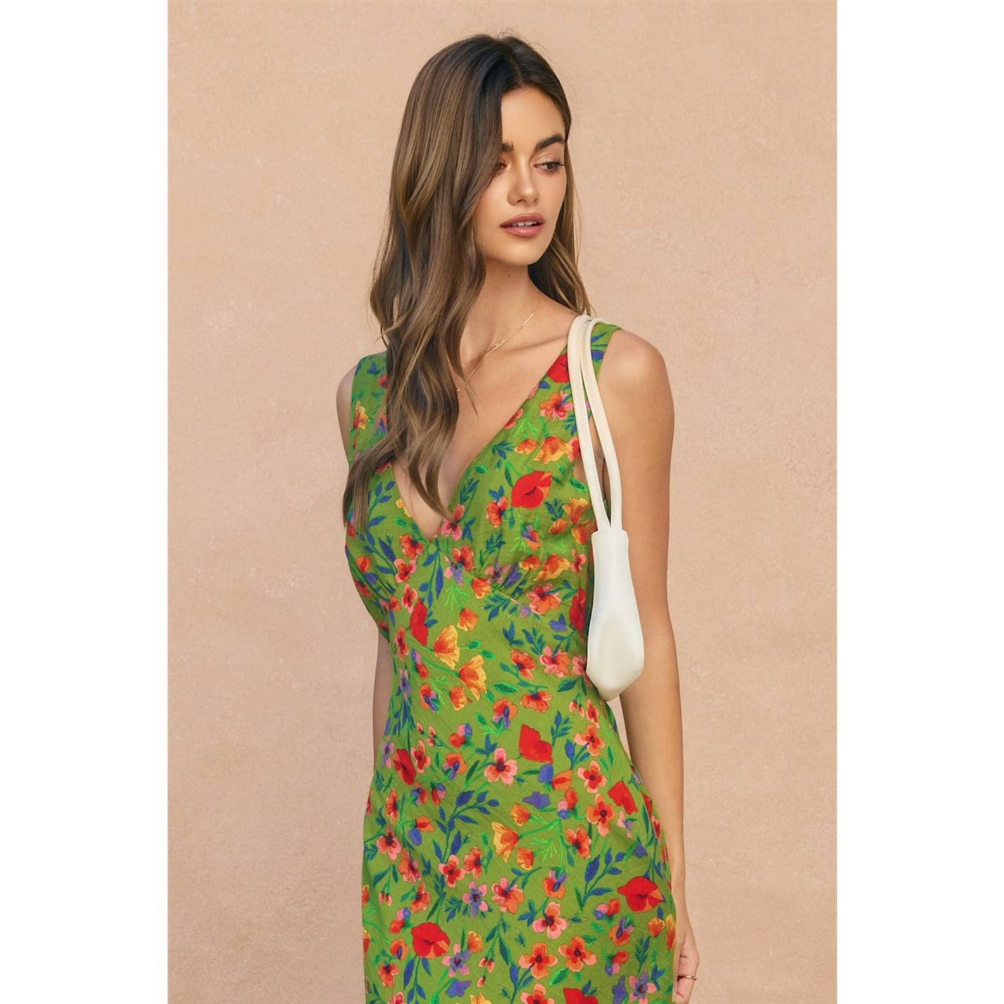 Floral Rush Midi Dress