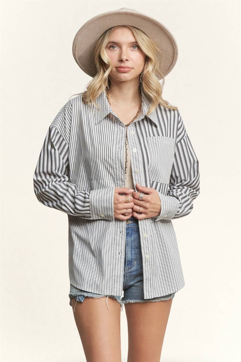 Walk The Line Blouse